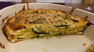 GRATINADO DE CALABACIN Y QUESO