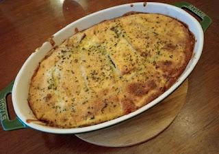 GRATINADO DE CALABACIN Y QUESO