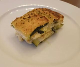 GRATINADO DE CALABACIN Y QUESO