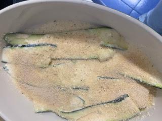 GRATINADO DE CALABACIN Y QUESO