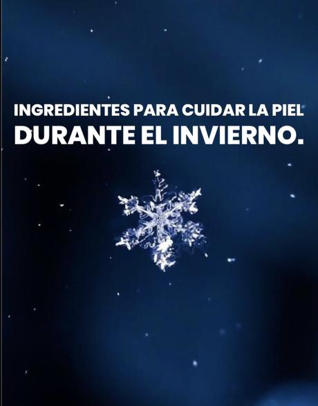 piel seca en invierno como cuidar ingredientes para piel seca