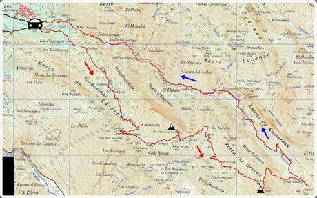 Orlé-El Requexón-El Porrón (La Senda)