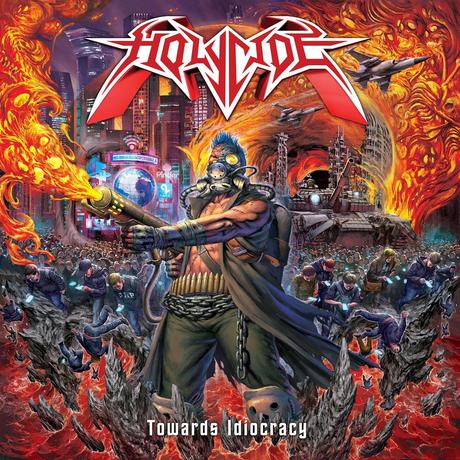 La banda española de thrash metal Holycide lanza un video animado para «Lie is the New Truth» HOLYCIDE 1st song, cover art and tracklist for new album