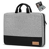 Bagasin Funda para Portátil, Funda Protectora de 15 15,6 16 Pulgadas Impermeable con Protección de 4 Capas, Bolsa de Transporte para Ordenador Compatible con MacBook, Portátil HP, DELL, Lenovo, ASUS
