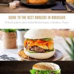 Guía de las mejores hamburguesas en Burdeos, Francia Pinterest Pin