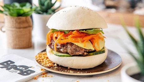 El Buddha Beef en pan bao en BAO.B en Burdeos