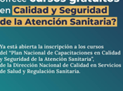 Plan Nacional Capacitaciones Calidad Seguridad Atención Sanitaria
