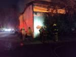 Incendio en fraccionamiento San Angelin 2 afecta a tres empresas