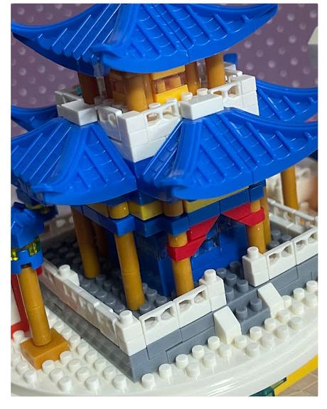 🐒  Palacio de Guanghan 🥢  👘 Mini - Bloques. Arquitectura China 🇨🇳