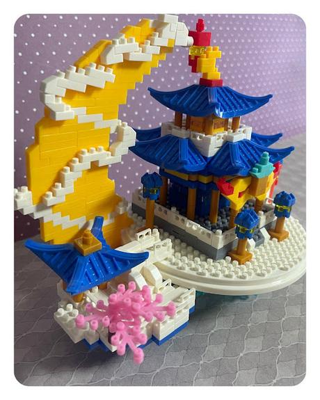 🐒  Palacio de Guanghan 🥢  👘 Mini - Bloques. Arquitectura China 🇨🇳