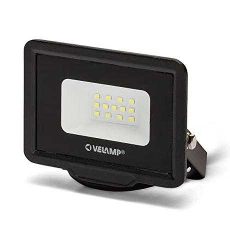 Velamp PADLIGHT5 Proyector LED SMD 10W IP65 Negro 4000K