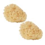 Jané Esponja Natural, 2 unidades, Suave, Especial Recién Nacido, Higiene Bebé, Natural