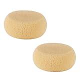 Jané Esponja Hidrófila, 2 unidades, Suave, Especial Recién Nacido, Higiene Bebé, Natural