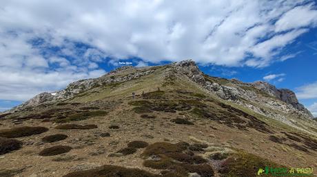 Ladera final de Peña Orniz