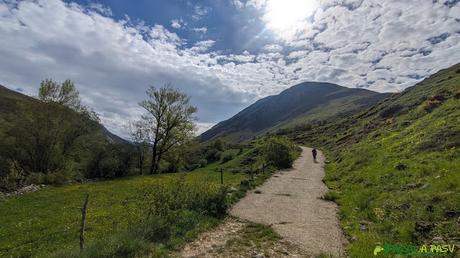 Primera rampa a la salida de La Cueta