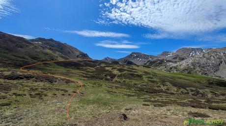 Camino sobre los Puertos de Covalancha