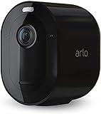 Arlo Pro 3 Camara Vigilancia WiFi Exterior, Inalámbrica, 2K HDR, 160° Visión Nocturna En Color, Sirena, Detección De Movimiento, Audio Bidireccional, Prueba Arlo Secure Incluida , 1 Cámara, Negro