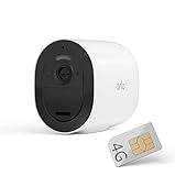 Arlo Go 2 Camara Vigilancia, 100% Inalámbrica HD, Conexión WiFi O Tarjeta SIM 3G/4G LTE, Almacenamiento Local Con Tarjeta SD O En La Nube, Visión Nocturna, Resistente Al Agua, Audio Bidireccional