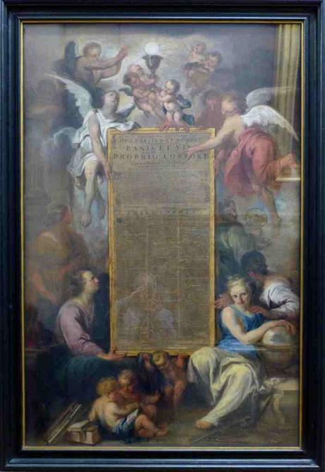 Los instrumentos matemáticos de Jan Brueghel en el Louvre.