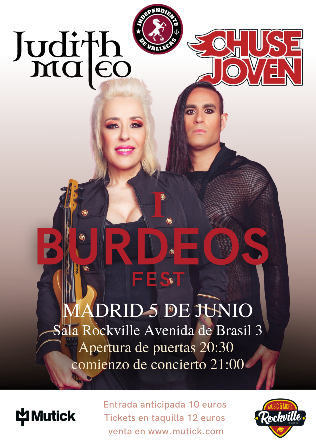 I BURDEOS FEST: JUDITH MATEO Y CHUSE JOVEN