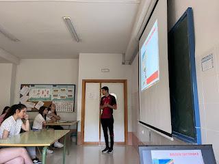 Charla en el IES Sierra de Las Villas