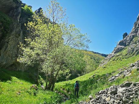 Foz de Meleros y Pico la Silla desde Geras