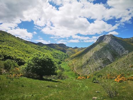 Foz de Meleros y Pico la Silla desde Geras
