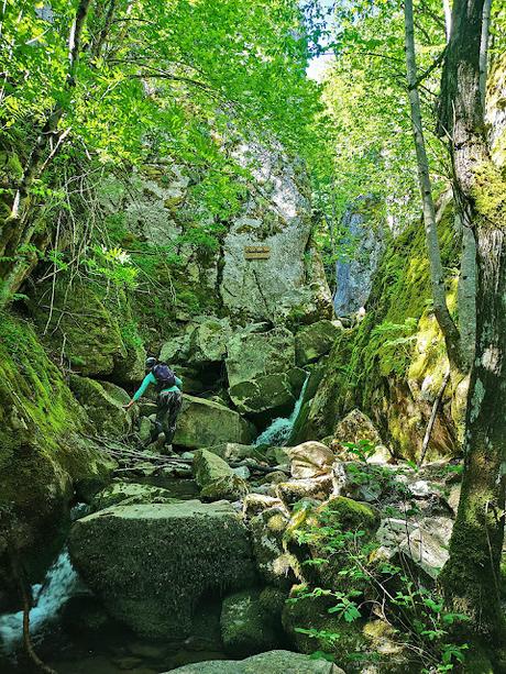 Foz de Meleros y Pico la Silla desde Geras