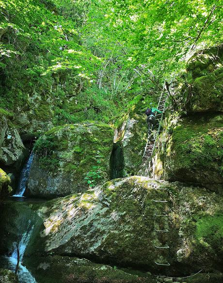 Foz de Meleros y Pico la Silla desde Geras