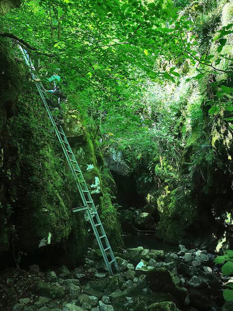 Foz de Meleros y Pico la Silla desde Geras