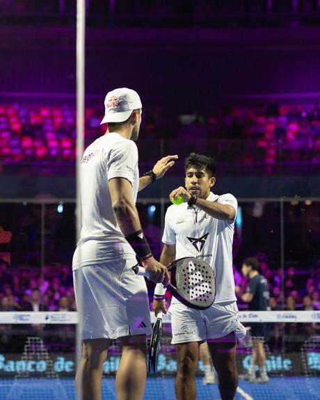 Alejandro Galan and Federico Chingotto