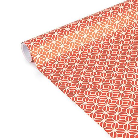 Clairefontaine 223863C Tiny Rolls - Rollo de papel de regalo (5 m x 35 cm, 80 g), diseño cuadrado