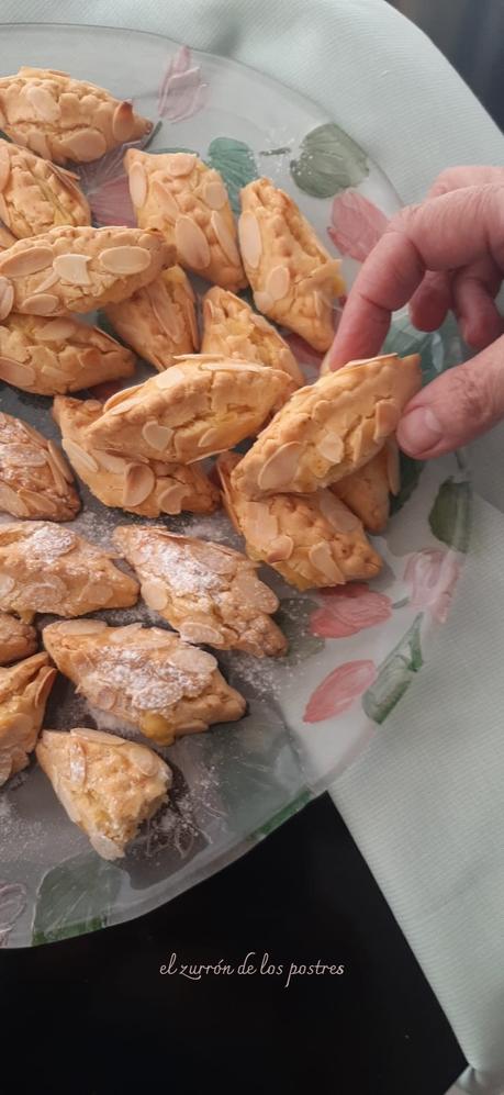 Galletas con Crema pastelera y Naranja sin gluten