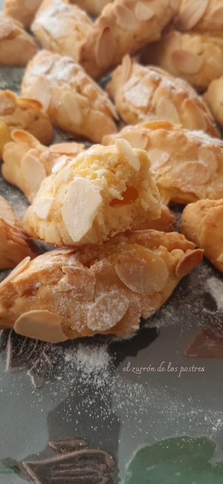 Galletas con Crema pastelera y Naranja sin gluten