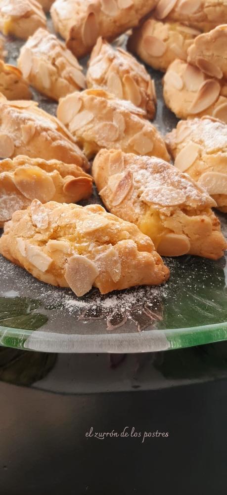 Galletas con Crema pastelera y Naranja sin gluten
