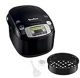 Moulinex Maxichef 43 en 1 MK8158 - Robot de cocina con 43 programas de cocción, capacidad 5 l, programable, capacidad hasta 4 personas, función recalentar, accesorios apto lavavajillas, color negro