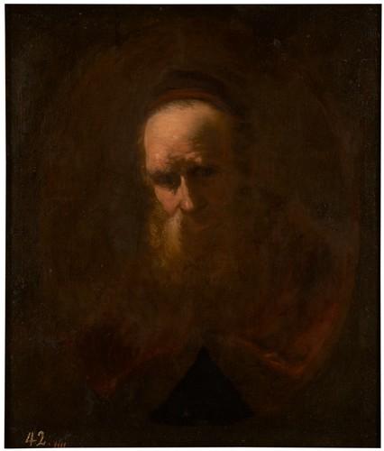 Retrato de un anciano de Luca Giordano
