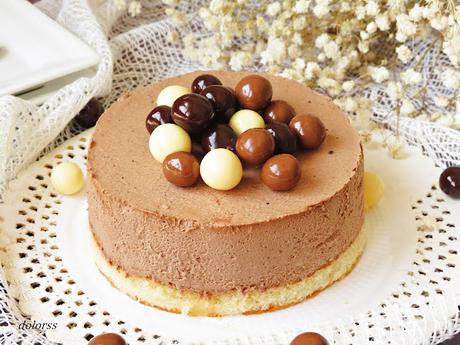 Tarta de mousse de chocolate Tarta de mousse de chocolate