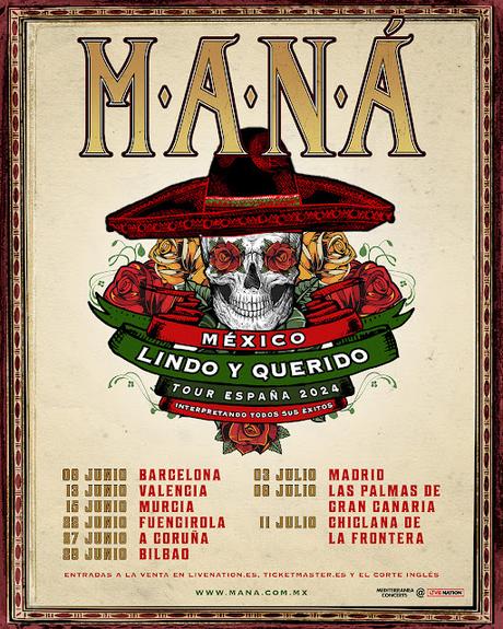 MANÁ: 'MÉXICO LINDO Y QUERIDO TOUR'