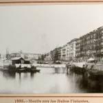 Santander 1885: El Muelle, con baños flotantes