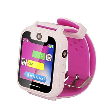 Lechnical Kid Smart Watch Teléfono para niños Niñas Niños LBS Positioning Tracker Locator 1.54