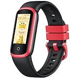 Reloj Inteligente Niño Smartwatch Fitness: Pulsera Actividad Impermeable Smart Watch Pantalla Tactil Deportivo Tracker con Presión Arterial Pulsómetro Spo2 Monitor de Sueño Calorias para Android iOS