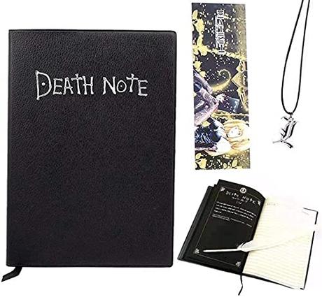 El Mejor 10 death note de 2024: La Elección de los Especialistas Cuaderno Death Note con bolígrafo, cuaderno de cosplay Death Note con tema de anime de moda, regalos para amantes de cosplay, se puede usar como diario y cuaderno