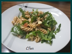 Ensalada de pasta integral