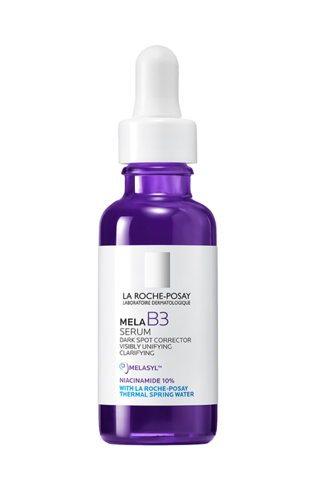 mela b3 la roche posay manchas mela b3 serum la roche posay manchas serum crema melasma lentigos PIH hiperpigmentacion post inflamatoria marcas acné cicatrices