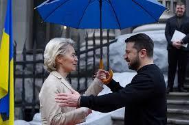 Von der Leyen alaba ante Zelenski el progreso de Ucrania hacia la Unión  Europea | Internacional