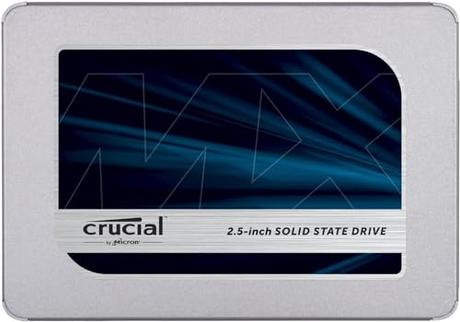 Crucial MX500 500GB 3D NAND SATA de 2,5 pulgadas SSD Interno - Hasta 560MB/s - CT500MX500SSD1