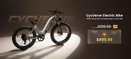CYCROWN presenta CycVerve: una amplia innovación en bicicletas eléctricas en preventa ahora