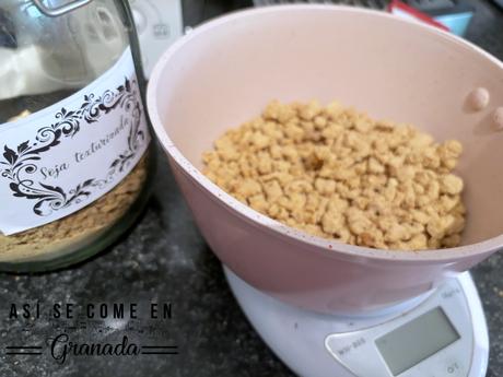 Patatas rellenas de soja texturizada con alioli