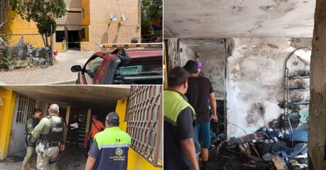 Incendio en condominios Infonavit/Morales resulta en la trágica muerte de una menor